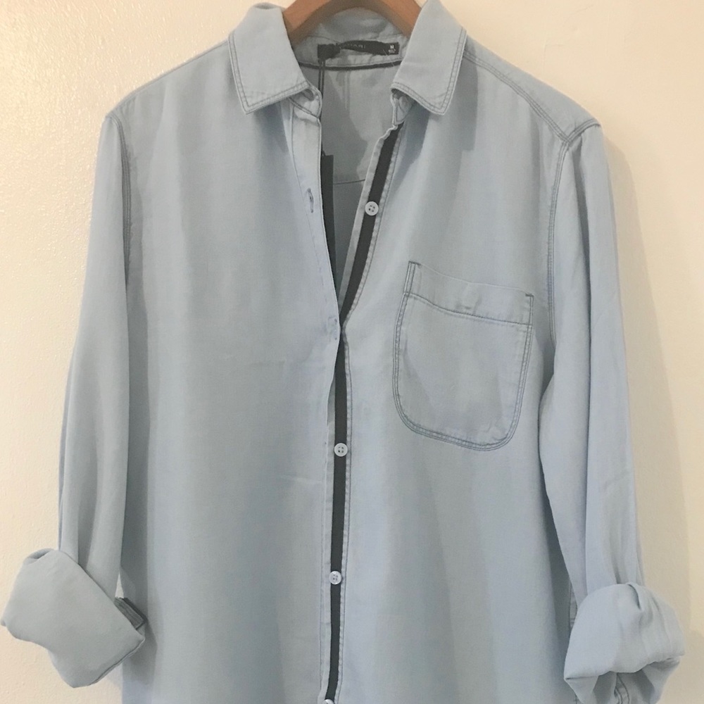 Tahari Woman’s denim shirt